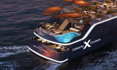 A rendering of the Celebrity Wanderer, coming in 2028.