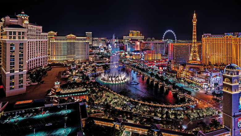 Las Vegas hotel room occupancy was 80.3% last year, down 3.3 points from 2024.