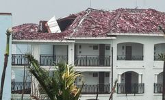 Damage from Hurricane Melissa at the Sandals South Coast.