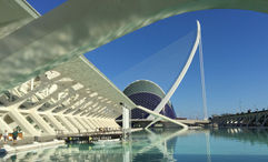 Valencia’s city center, Including the famous City of Arts and Sciences complex, was unaffected by the floods.